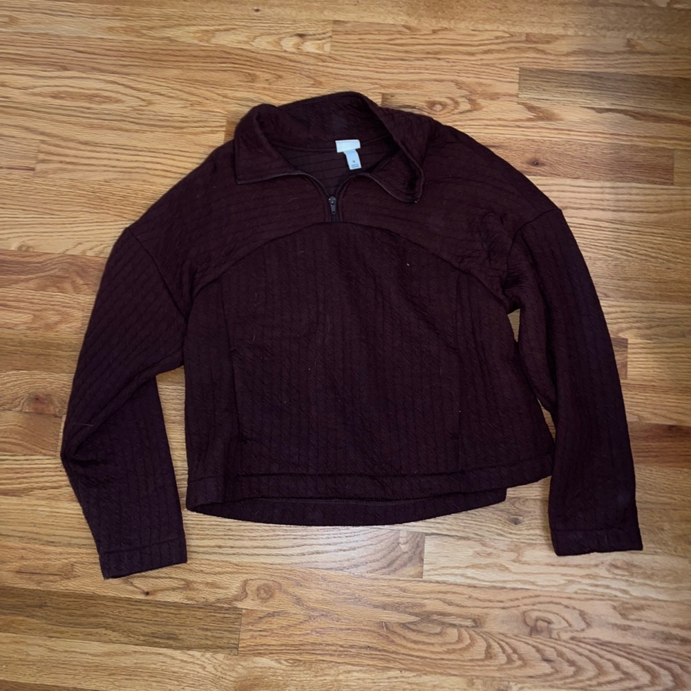 A New Day 1/4 Zip Sweater